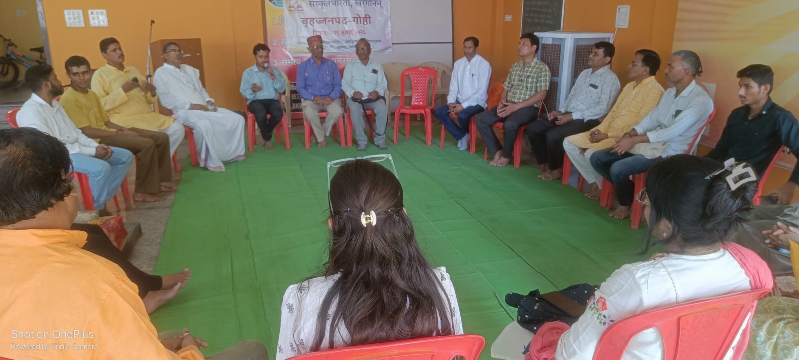 जूना श्रीराम मंदिर में संस्कृत भारती की वृहज्जनपद गोष्ठी आयोजित, संस्कृत को पुनः राष्ट्रजीवन की भाषा बनाने पर हुआ मंथन