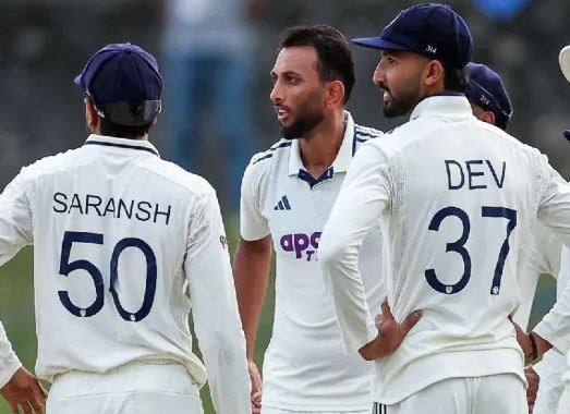 IND vs SL 2nd Test: तीसरे दिन भारत का दबदबा, श्रीलंका के 8 विकेट गिरे; सोनल दिनुशा ने संभाली पारी