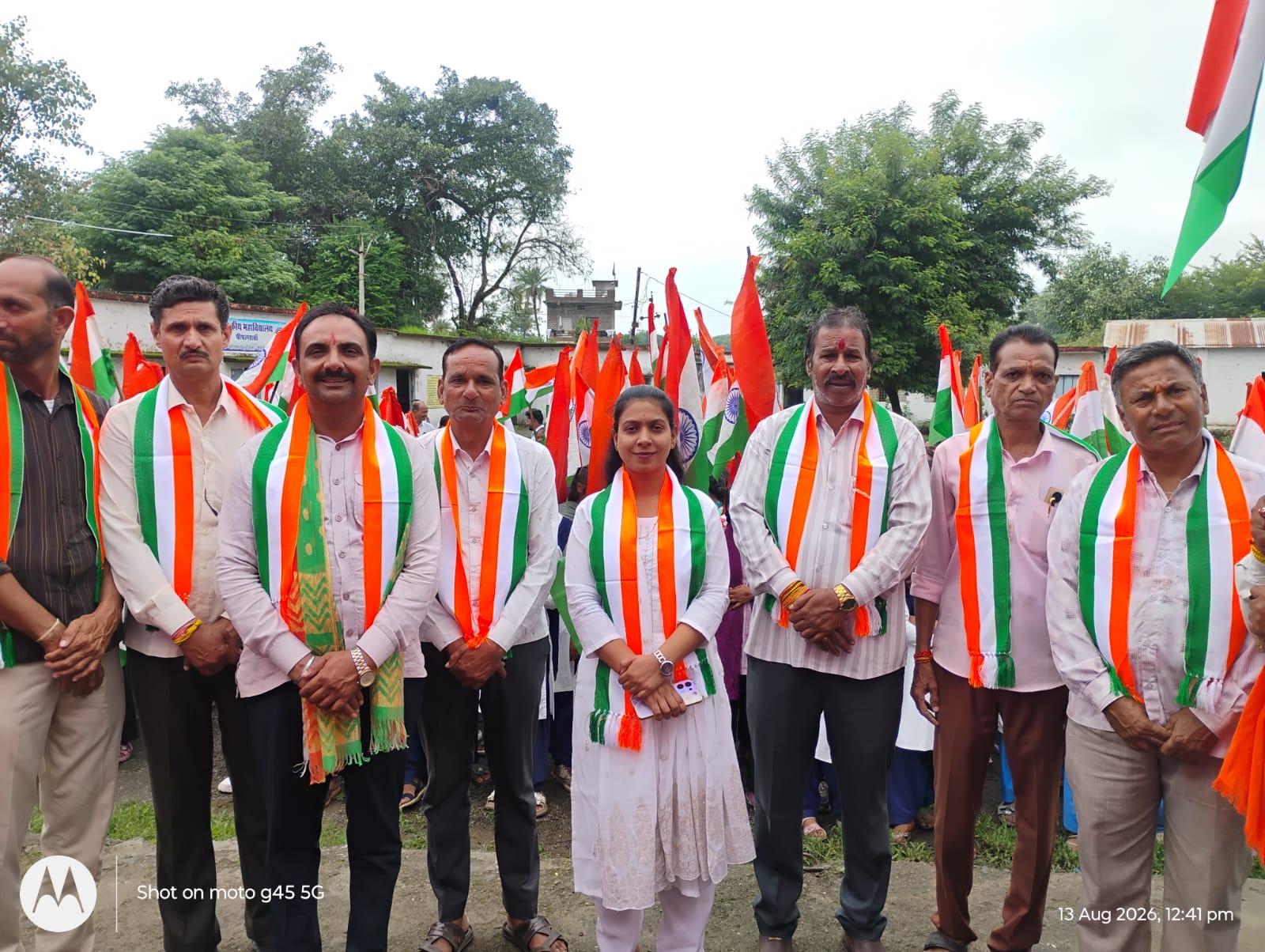 भाजपा छोटी काशी मंडल ने निकाली भव्य तिरंगा यात्रा, देशभक्ति के रंग में रंगा पीपलरावां