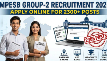 MP Government Jobs 2026: मध्य प्रदेश में 2306 सरकारी पदों पर भर्ती का मौका, पटवारी समेत 61 विभागों में होगी नियुक्ति; 18 अगस्त तक करें आवेदन