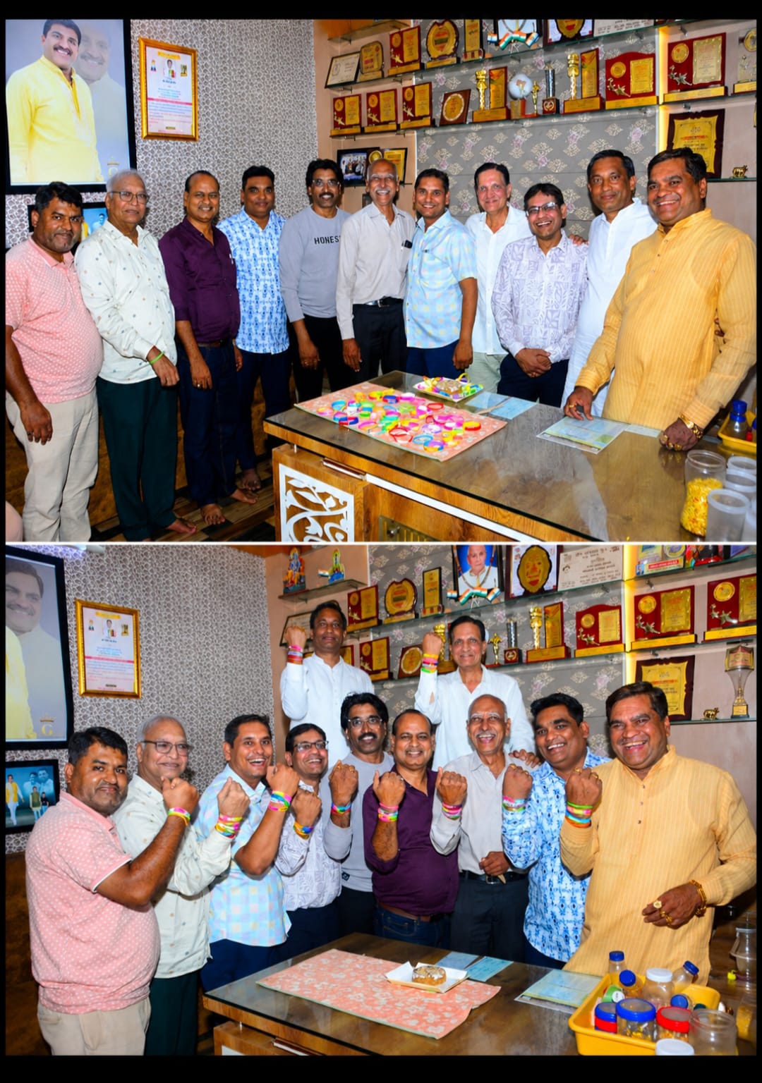 15 वर्षों की शानदार दोस्ती: हैप्पी बर्थडे ग्रुप नागदा ने जोश और उत्साह से मनाया मित्रता दिवस