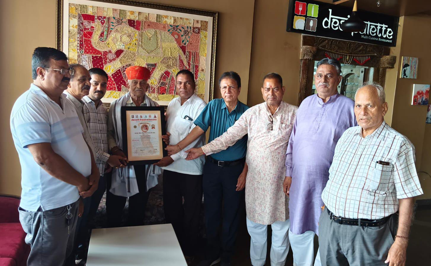 2026 में गौरवपूर्ण उपलब्धि: सिमरथ राज व्यास को मिला प्रतिष्ठित मारवाड़ गौरव रत्न अलंकार सम्मान