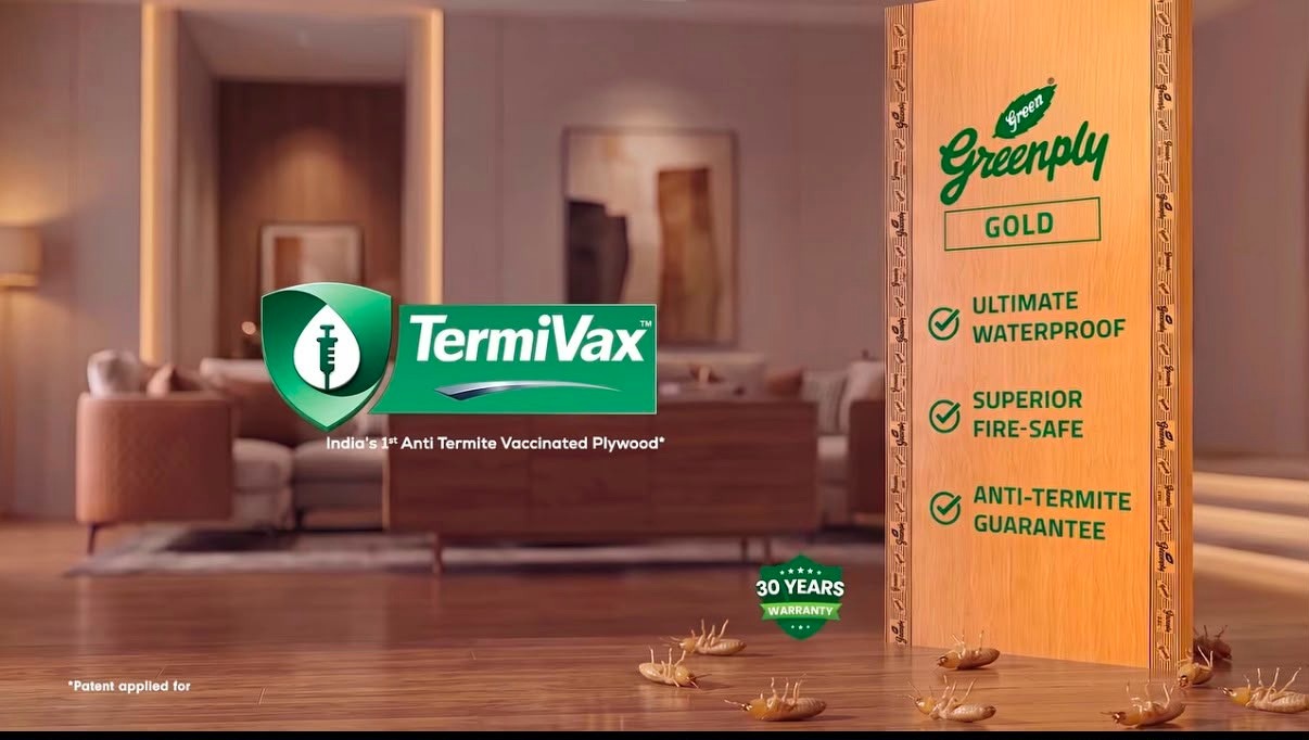 Greenply ने लॉन्च की टर्मीवैक्स तकनीक, प्लाईवुड को मिलेगी दीमक से आजीवन सुरक्षा