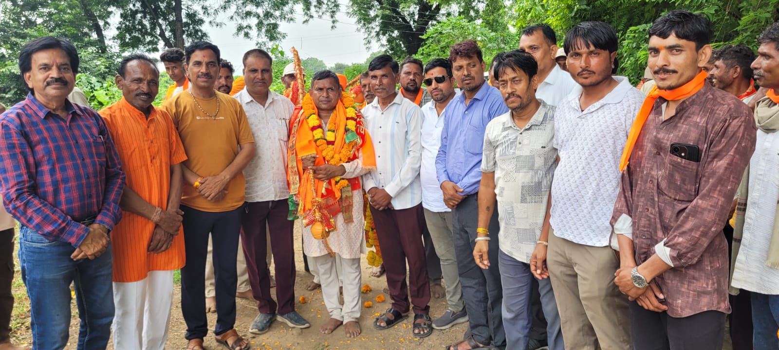 श्रावण के चौथे सोमवार गांगली घाट से निकली माँ गंगा कावड़ यात्रा, करोदिया में हुआ महादेव का जलाभिषेक