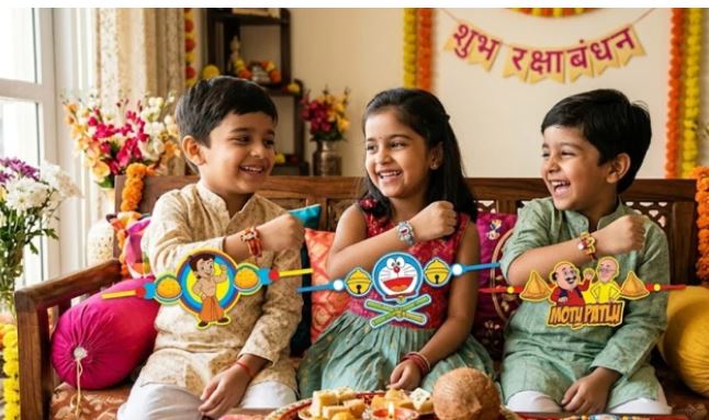 Rakhi Trend 2026: छोटा भीम से सुपरहीरोज तक, बच्चों की पसंद बनी कार्टून और स्पिनर राखियां