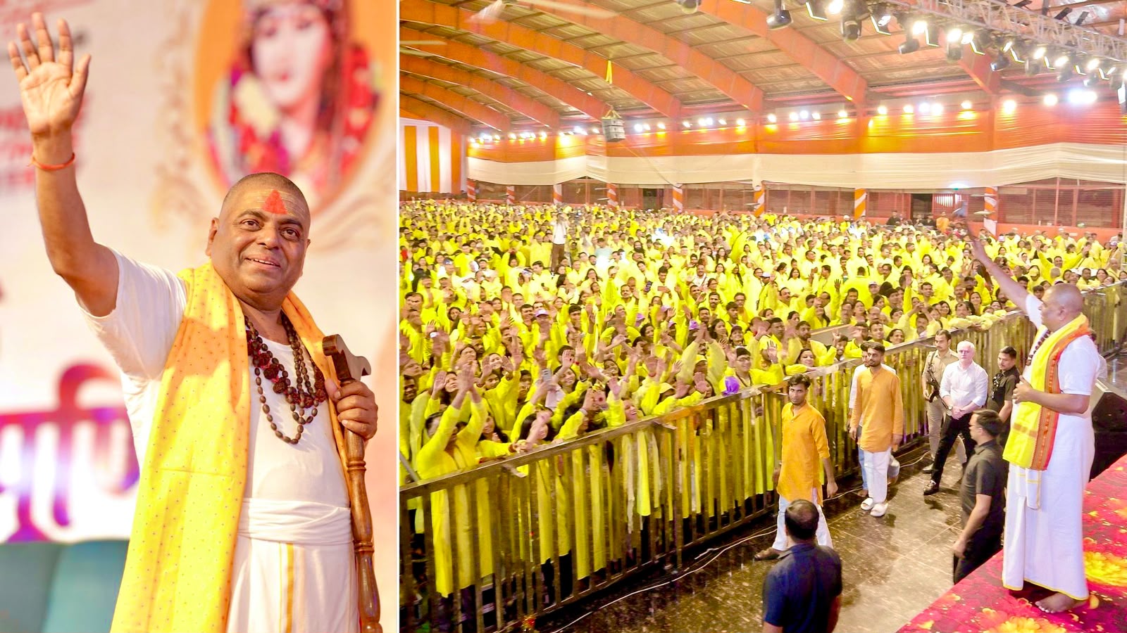 श्री करौली शंकर दास जी महाराज का 62वां जन्मोत्सव श्रद्धा और उत्साह के साथ मनाया गया, देश-विदेश से पहुंचे हजारों श्रद्धालु