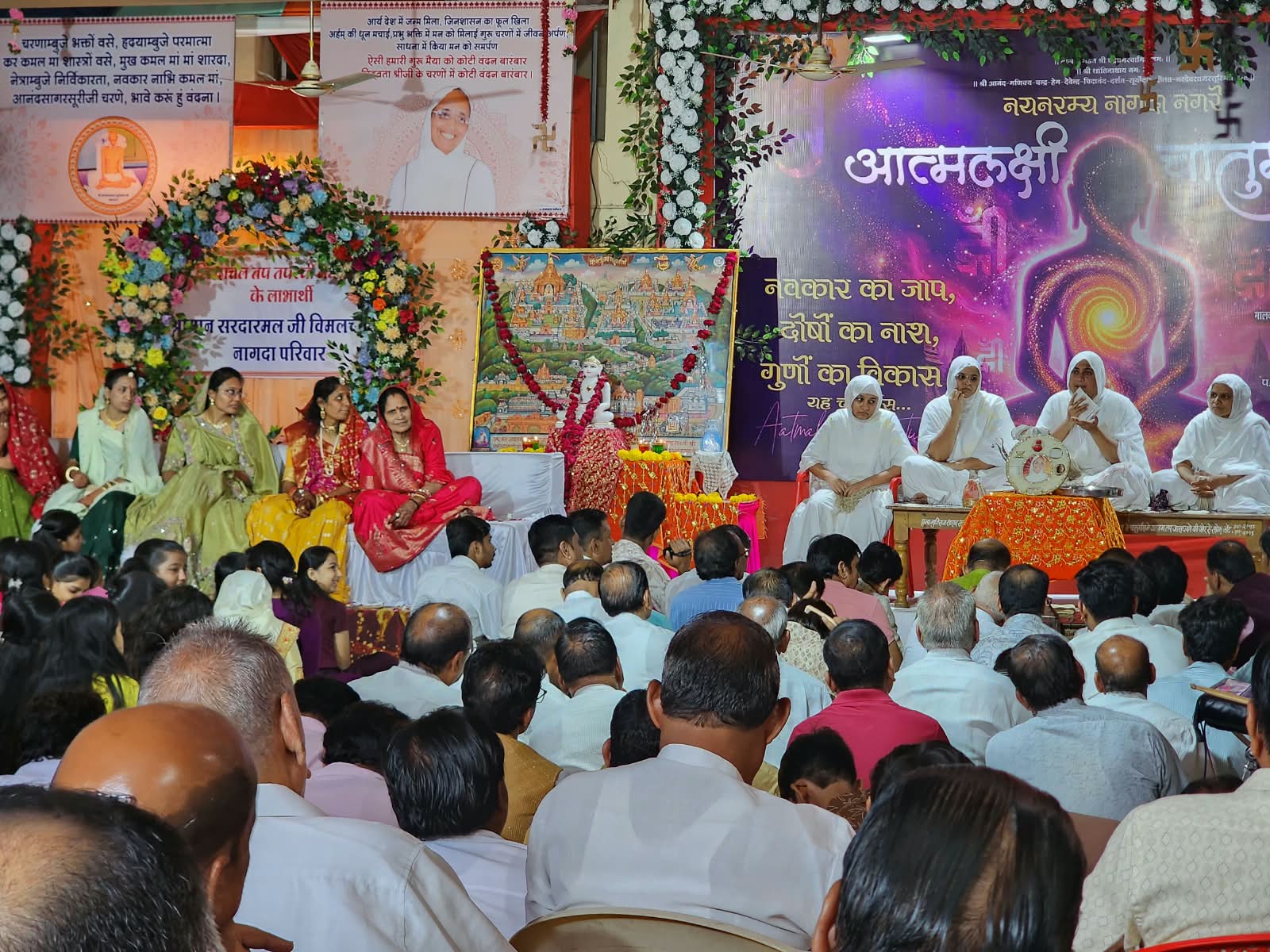 सिद्धाचल तप की पूर्णाहुति पर निकला भव्य वरघोड़ा, आठ तपस्वियों का किया बहुमान
