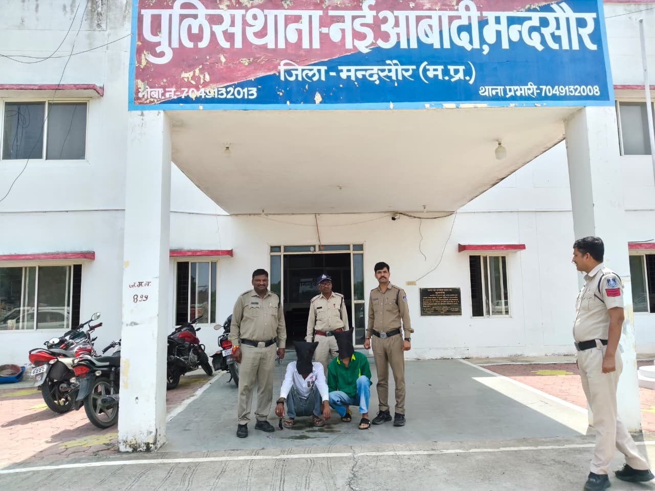 Mandsaur  पुलिस की बड़ी कार्रवाई: 190 ग्राम MD ड्रग्स और 3.6 किलो डोडाचूरा जब्त, एक आरोपी गिरफ्तार