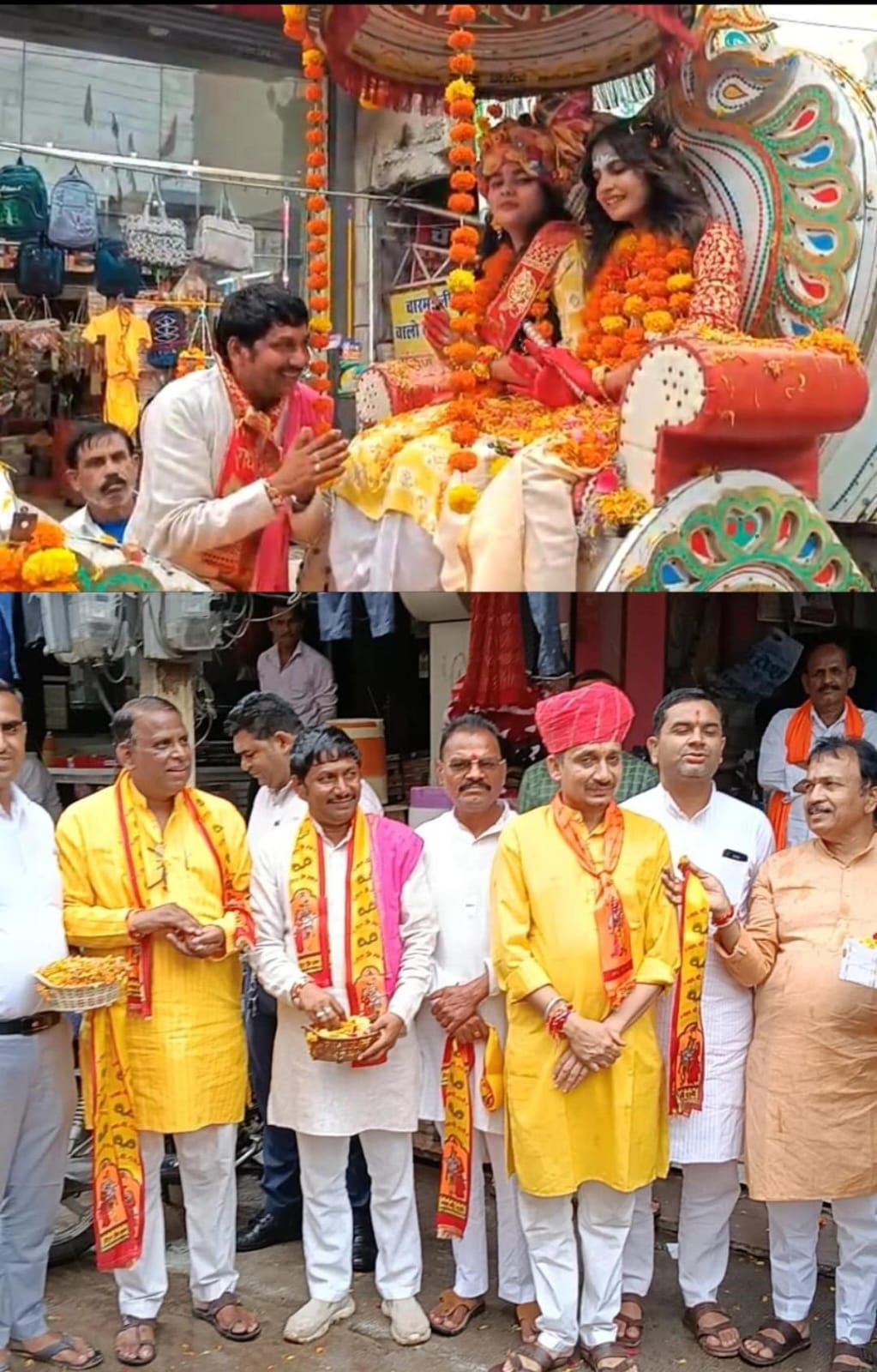 अष्टमी पर भेरूंदा में यादव समाज ने निकाली भव्य जन्माष्टमी रैली, जय श्रीकृष्ण के जयकारों से गूंजा नगर