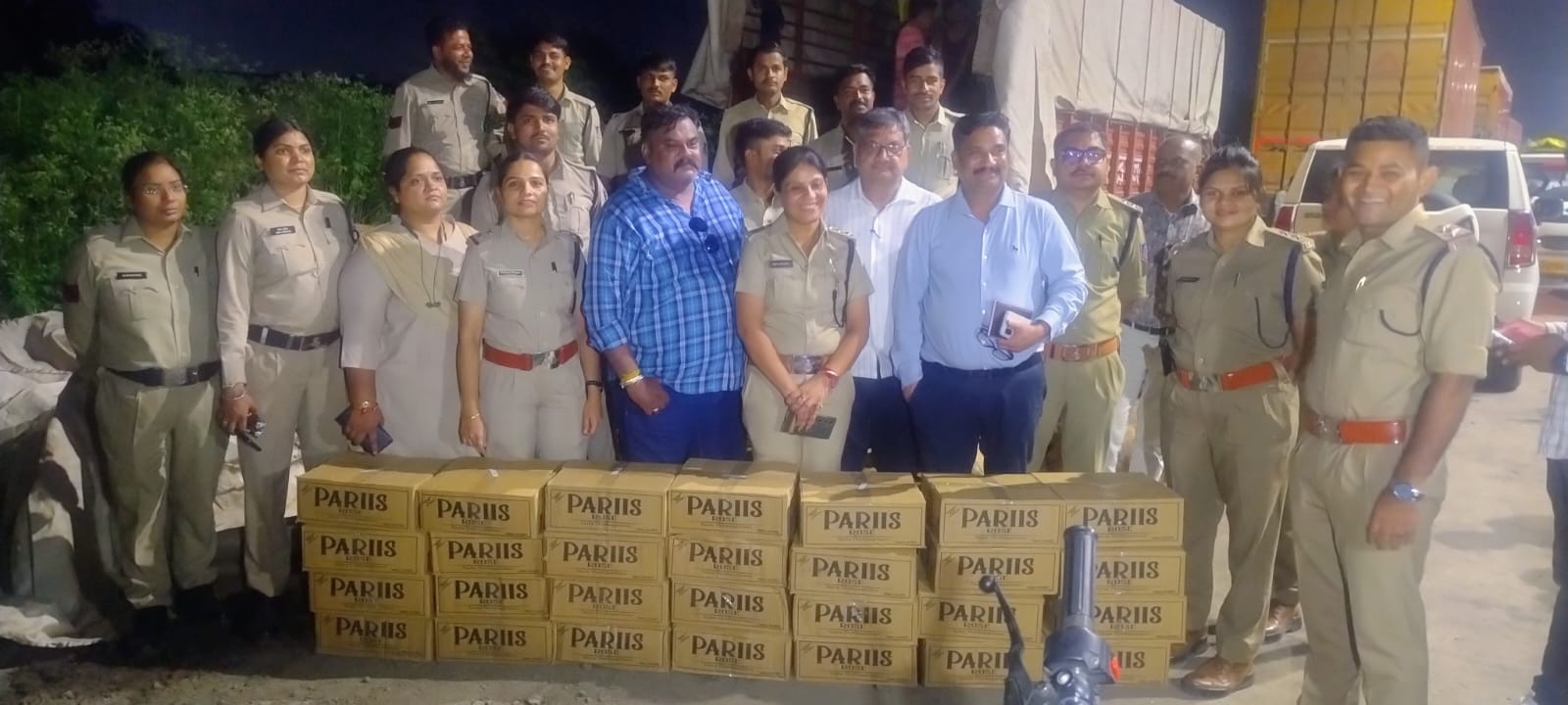Indore में बड़ा एक्शन: 500 पेटी अवैध शराब बरामद, 45 लाख की खेप पकड़ी; तस्करी नेटवर्क की जांच