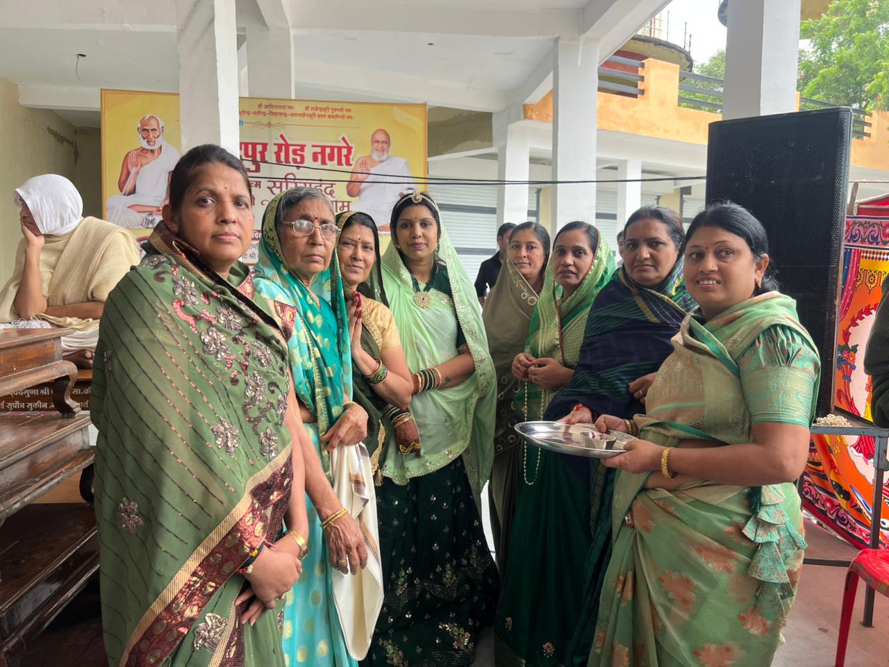 महिदपुर रोड में सिद्धि तप तपस्वियों के लिए भव्य मेहंदी रस्म वधामणा समारोह, धर्ममय हुआ नगर