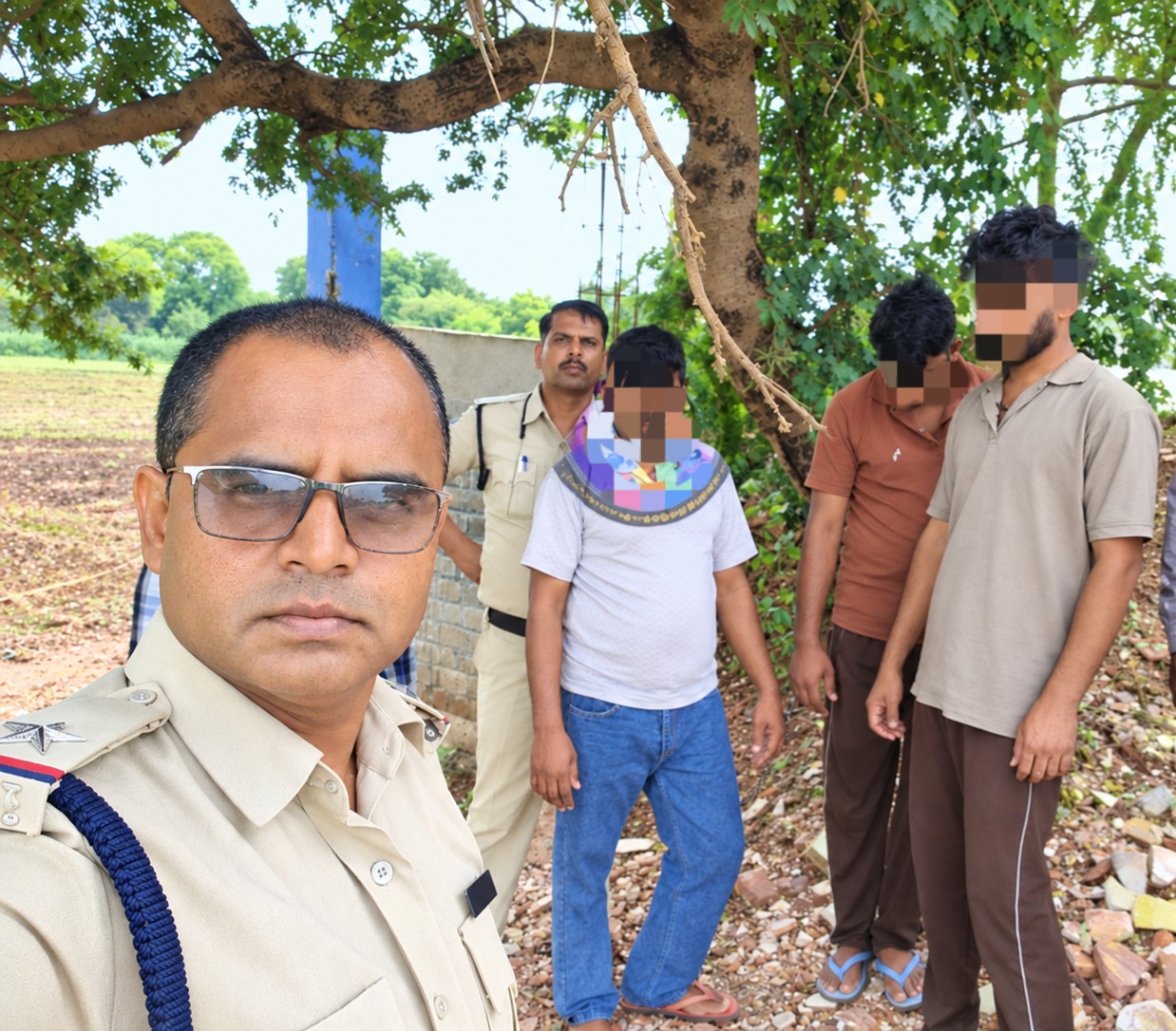 पिपलियामंडी पुलिस की बड़ी कार्रवाई: 3 शातिर नकबजन गिरफ्तार, ₹88,500 का माल बरामद