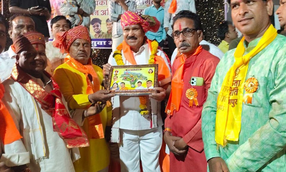 सारंगपुर में अनंत चतुर्दशी पर निकला गणेश झांकी चल समारोह, बप्पा के जयकारों से गूंजा नगर