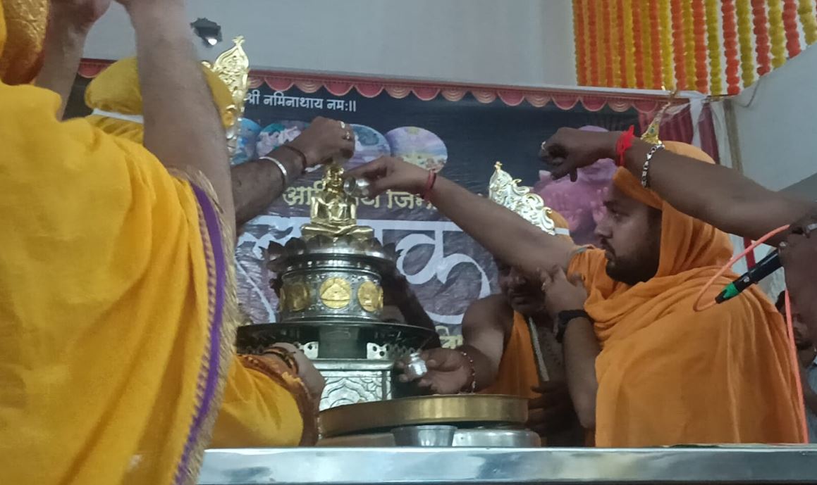 पावई में श्रद्धा-भक्ति के साथ वार्षिक मेला सम्पन्न, भगवान नमिनाथ के महामस्तकाभिषेक में उमड़े श्रद्धालु