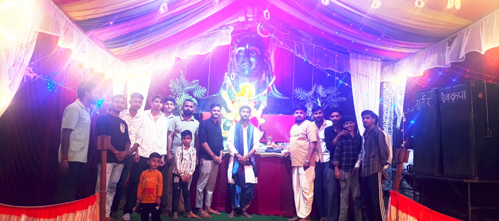 श्रीराम मंदिर पाटीदार मोहल्ले में भगवान गणेश की प्रतिमा स्थापित, पूजा-अर्चना शुरू