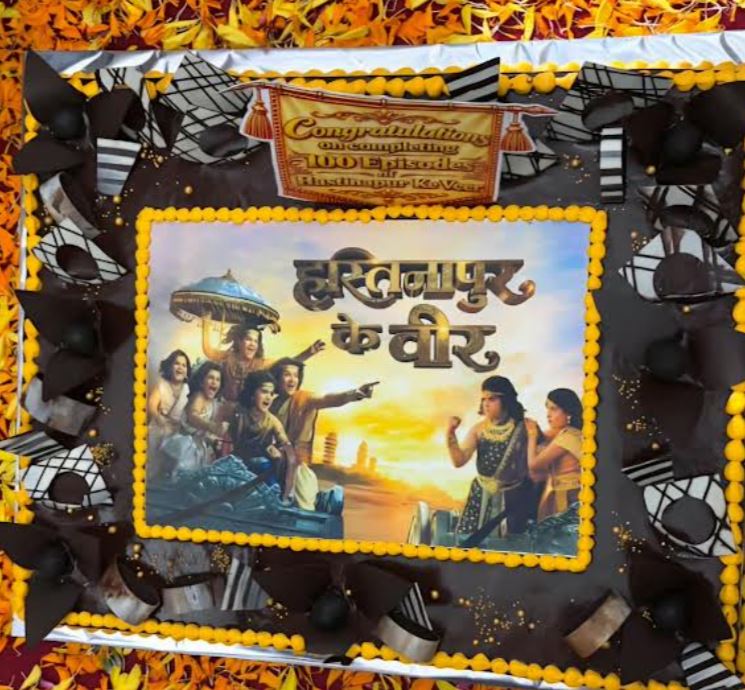 सोनी सब के ‘हस्तिनापुर के वीर’ ने पूरे किए 100 एपिसोड, कलाकारों और टीम ने सेट पर मनाया जश्न