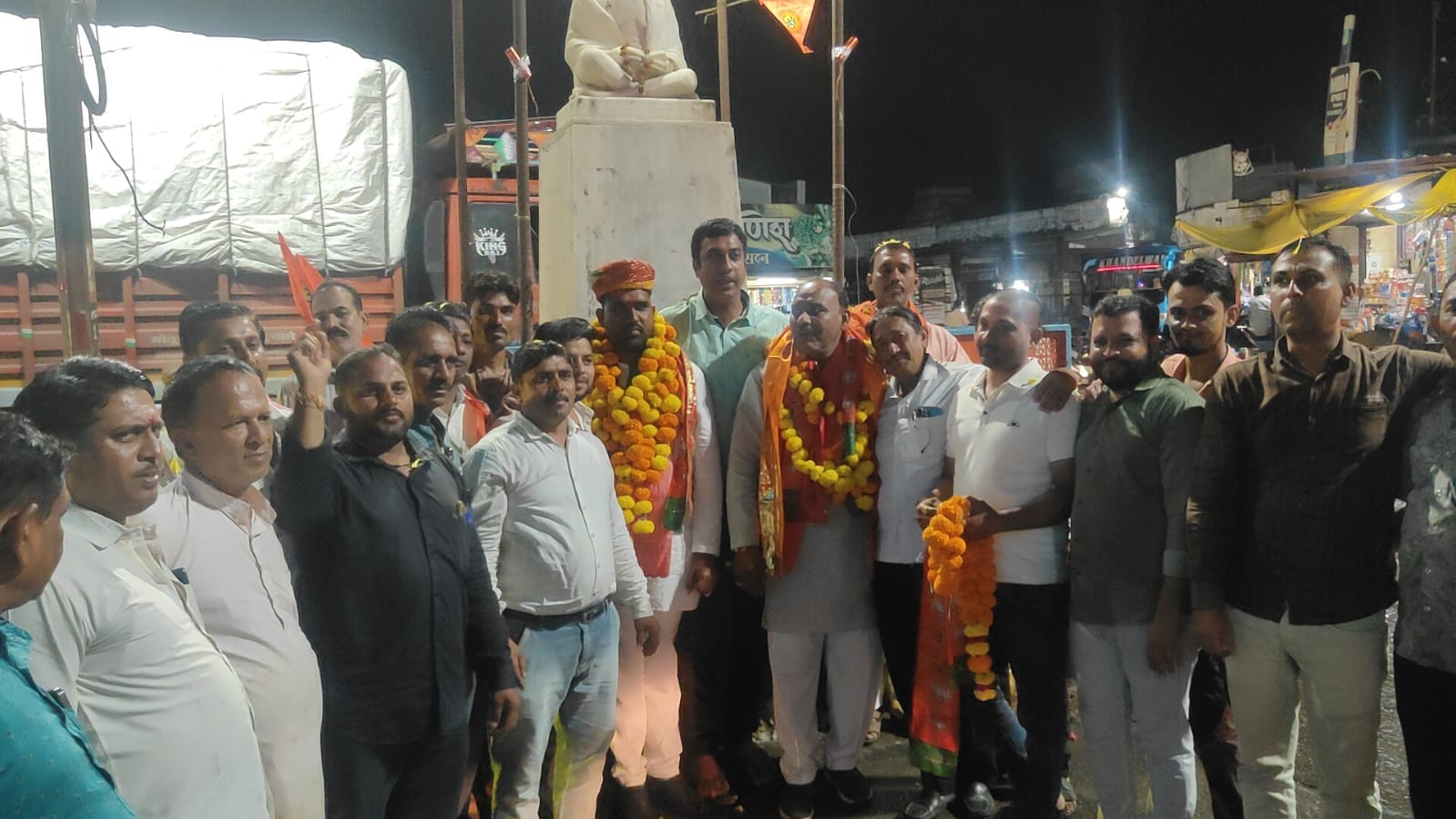 भाजपा पिछड़ा मोर्चा जिला प्रभारी विकास धनगर यादव का मनावर विधानसभा में भव्य स्वागत