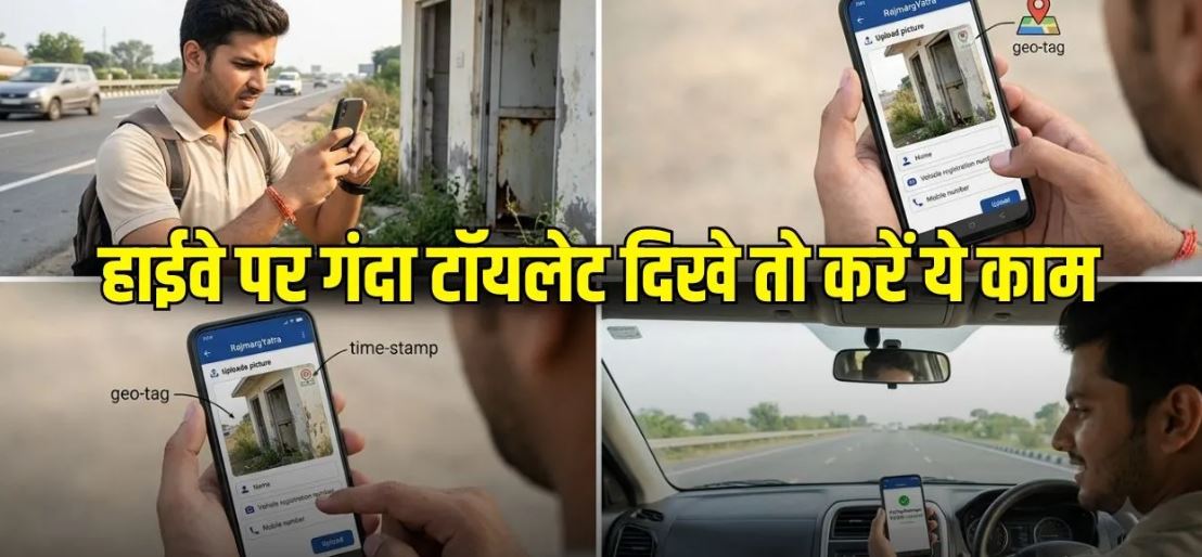 1000 रुपए का फ्री FASTag चाहिए? बस हाईवे के गंदे टॉयलेट की एक फोटो डालिए