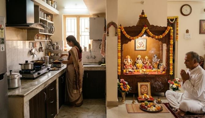 Vastu Tips: पूर्व दिशा की ओर मुंह करके बनाएं भोजन, उत्तर-पूर्व में स्थापित करें पूजा घर