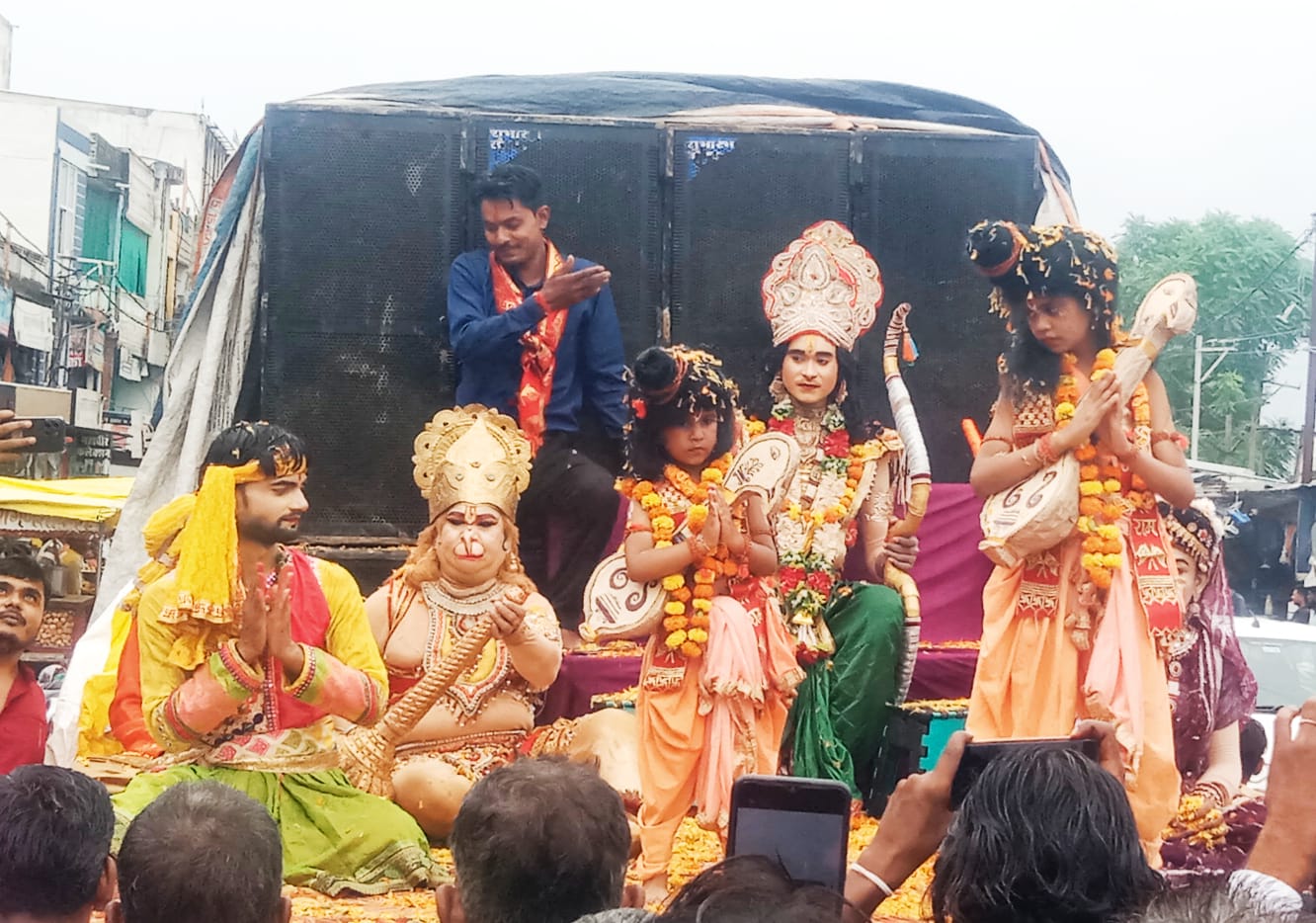 सिलवानी में धूमधाम से मनाई गई लव-कुश जयंती, भव्य चल समारोह और आकर्षक झांकी ने मोहा मन