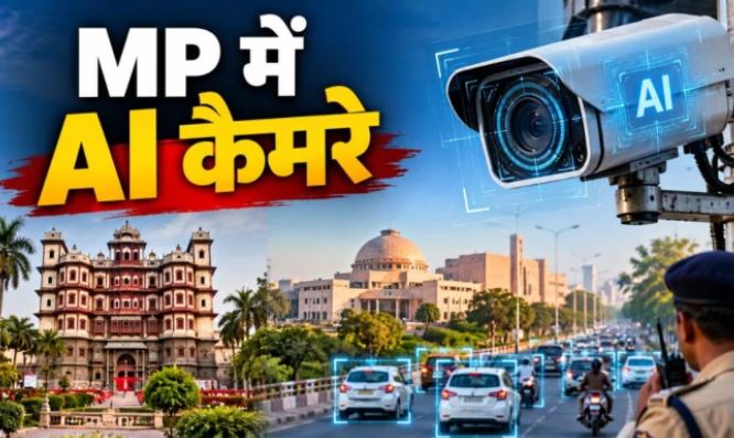 इंदौर-भोपाल समेत मध्य प्रदेश के 10 शहरों में लगेंगे 25 हजार AI कैमरे, 600 करोड़ खर्च का अनुमान