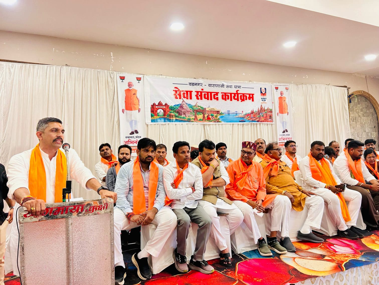 कुक्षी में सेवा संकल्प बाइक यात्रा का भव्य स्वागत, लाभार्थियों से हुआ संवाद