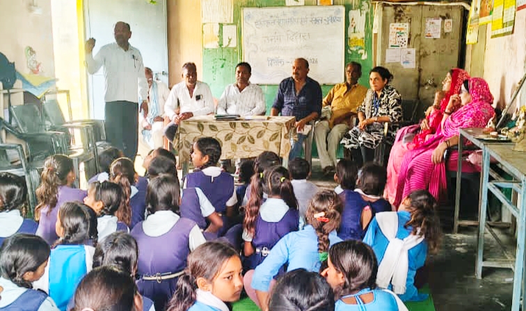 चुनहेटिया के शासकीय हाई स्कूल में उमंग दिवस मनाया, विद्यार्थियों ने दी सांस्कृतिक प्रस्तुतियां