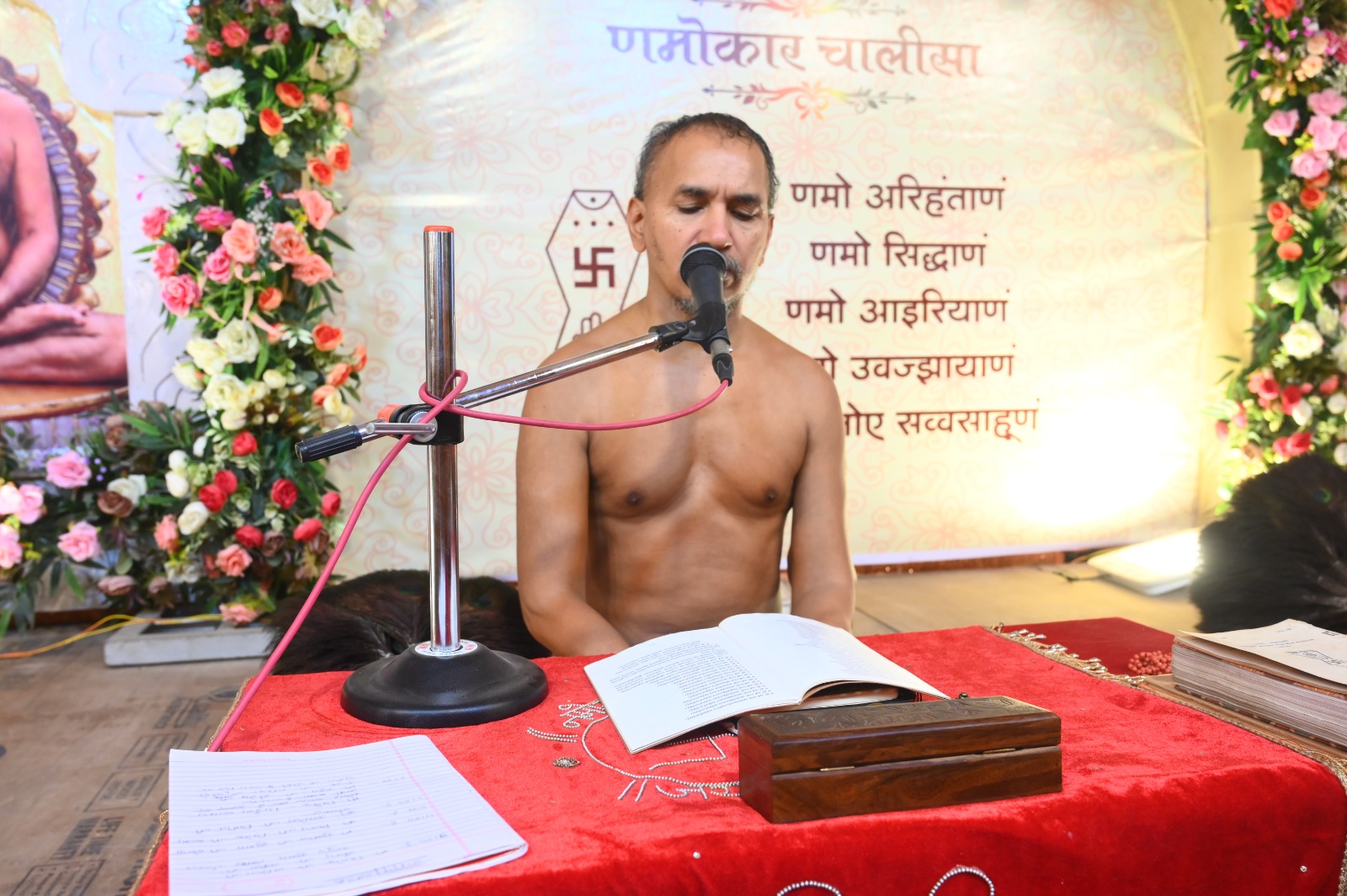 झुमरीतिलैया में मना उत्तम आकिंचन धर्म, मुनिश्री सुयश सागर बोले, “किंचित भी मेरा नहीं है, यही आकिंचन धर्म है”