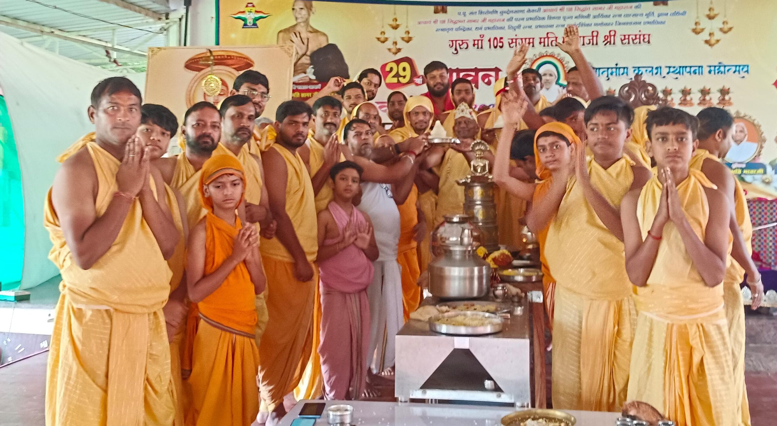 अम्बाह में श्रद्धा-भक्ति के साथ मनाया उत्तम ब्रह्मचर्य धर्म, मंदिरों में हुए धार्मिक अनुष्ठान