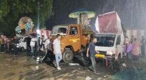 Anuppur में विसर्जन स्थल की व्यवस्थाओं पर सवाल, क्रेन और हाइड्रा की उपलब्धता को लेकर शिकायत
