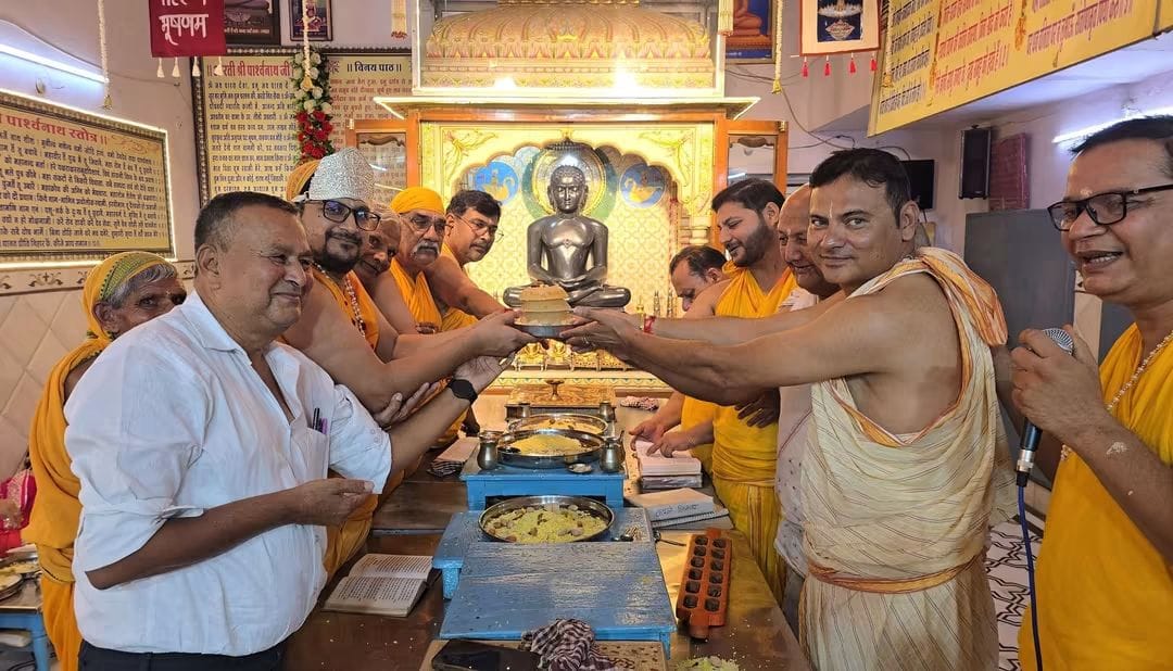 नागदा दसलक्षण महापर्व का समापन, उत्तम ब्रह्मचर्य धर्म की आराधना के साथ निकला चल समारोह