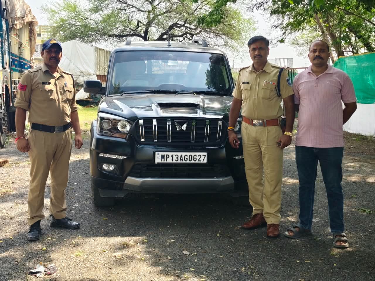 Mandsaur : स्कॉर्पियो में भरकर राजस्थान ले जाया जा रहा था 4 क्विंटल डोडाचूरा, नाहरगढ़ पुलिस ने पकड़ा