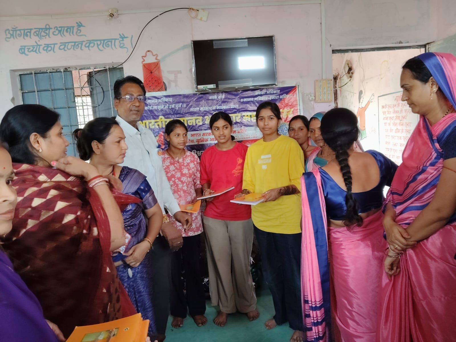 पुनर्वास बड़ौदा सतवास में सेवा संकल्प अभियान के तहत आंगन मिलन उत्सव आयोजित