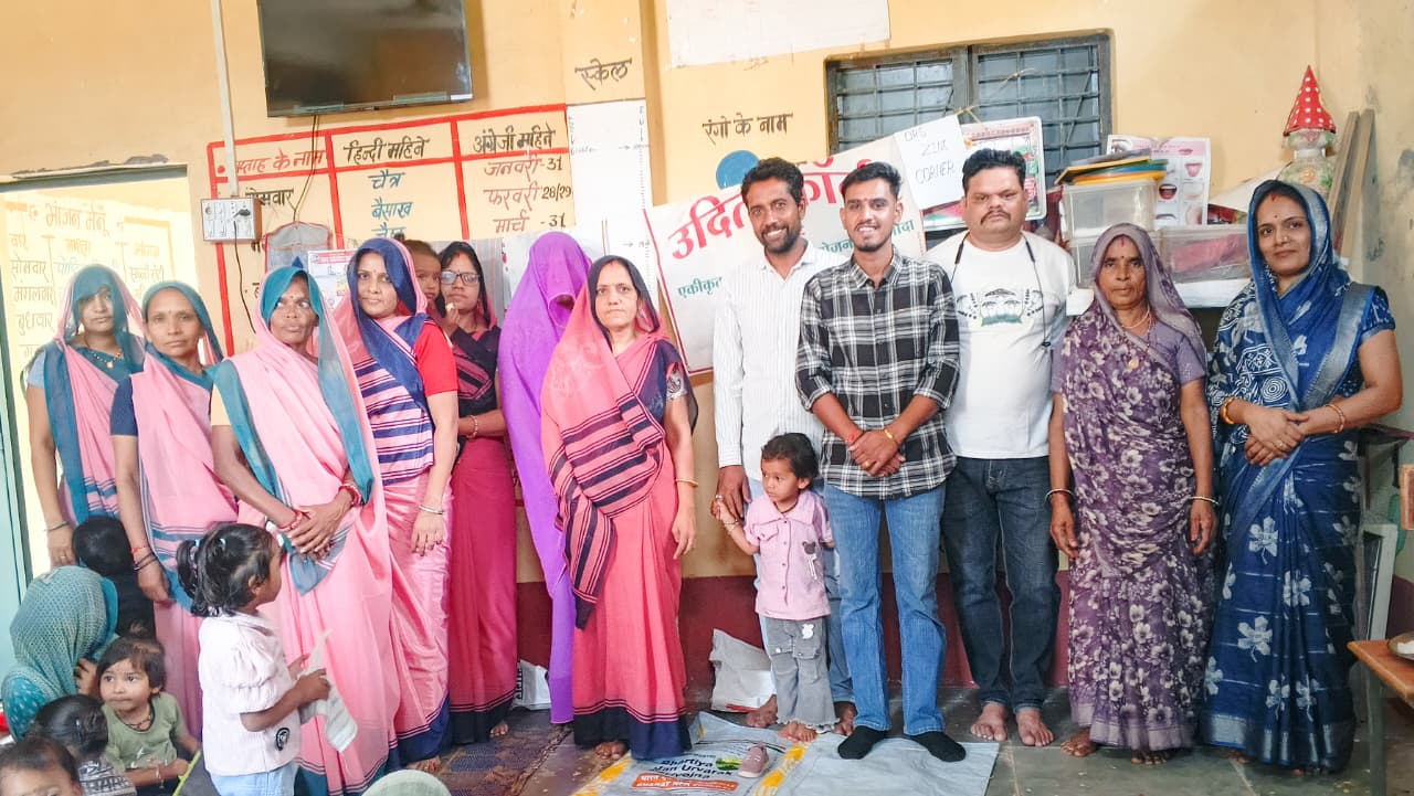 ग्राम पंचायत बछोड़िया में ‘सेवा संकल्प अभियान’ के तहत आयोजित हुआ आंगन मिलन सेवा कार्यक्रम