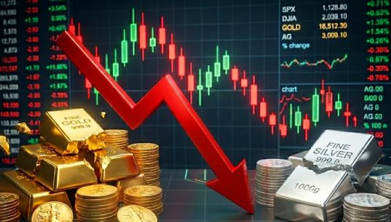 Gold-Silver में भारी गिरावट जारी, चांदी ₹2 लाख प्रति किलो से नीचे, सोना ₹1.42 लाख के आसपास
