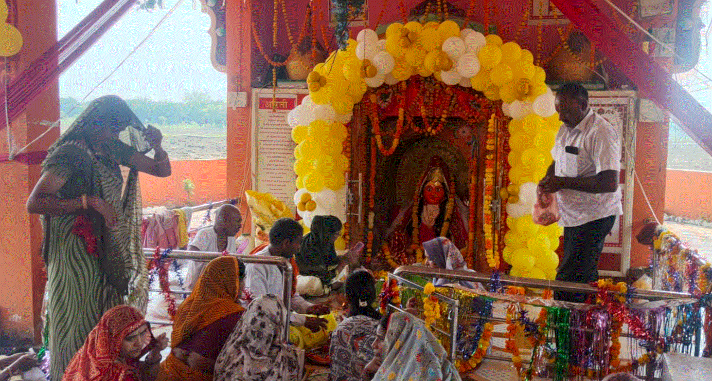 नवमी पर मां आशापुरी मंदिर में उमड़ा आस्था का सैलाब