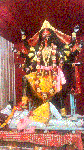 नवरात्रि पर नगर सेठानी मां काली की भव्य अगवानी, स्वागत में उमड़े हजारों श्रद्धालु — दैनिक स्वराज वाणी