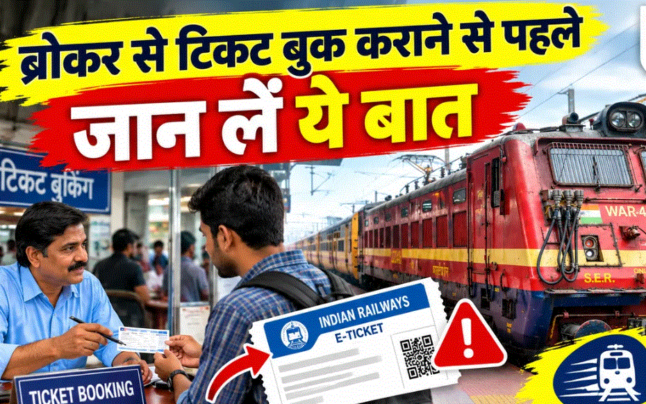 ट्रेन टिकट बुक कराने से पहले जांचें एजेंट की पहचान, किराया और पीएनआर, इन बातों का रखें ध्यान