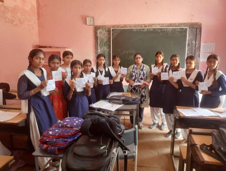 शमशाबाद में अखिल आर्यावर्त विद्यार्थी परिषद का महासदस्यता अभियान जारी — दैनिक स्वराज वाणी