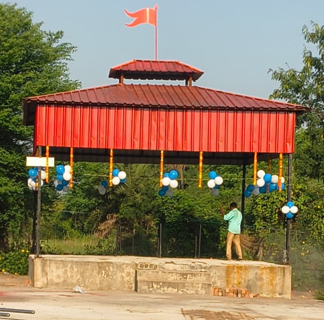वर्षों का इंतजार खत्म, पड़ाना में ग्राम पंचायत ने बनवाया नया मुक्तिधाम