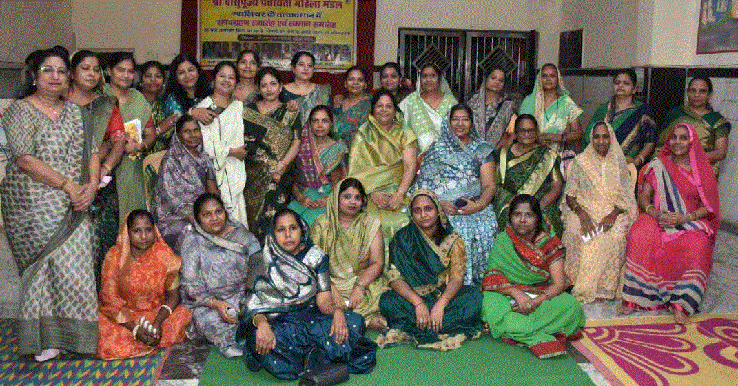ग्वालियर में वासुपूज्य महिला मंडल का शपथ ग्रहण समारोह, धार्मिक संस्कार और समाजसेवा का लिया संकल्प